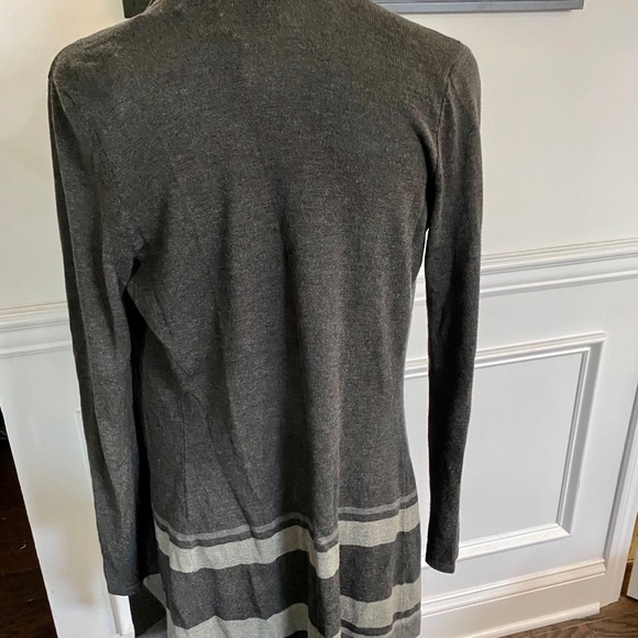INC Open Front Cardigan Duster Sweater, Small - Picture 3 of 4